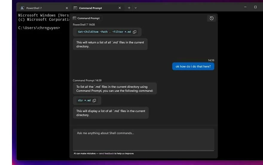 Microsoft, Windows 11'de ChatGPT’yi test etmeye başladı