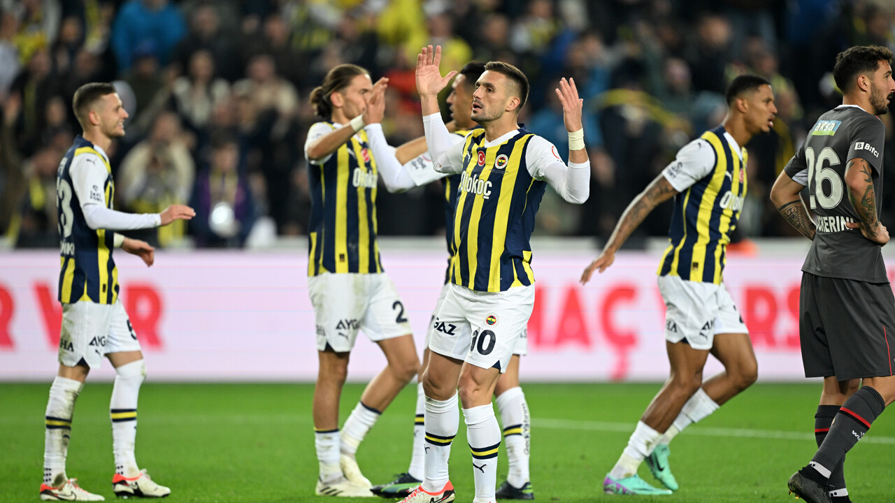 Tadic attı Kanarya zirveye uçtu! Maç sonucu: Fenerbahçe 2-1 Fatih Karagümrük