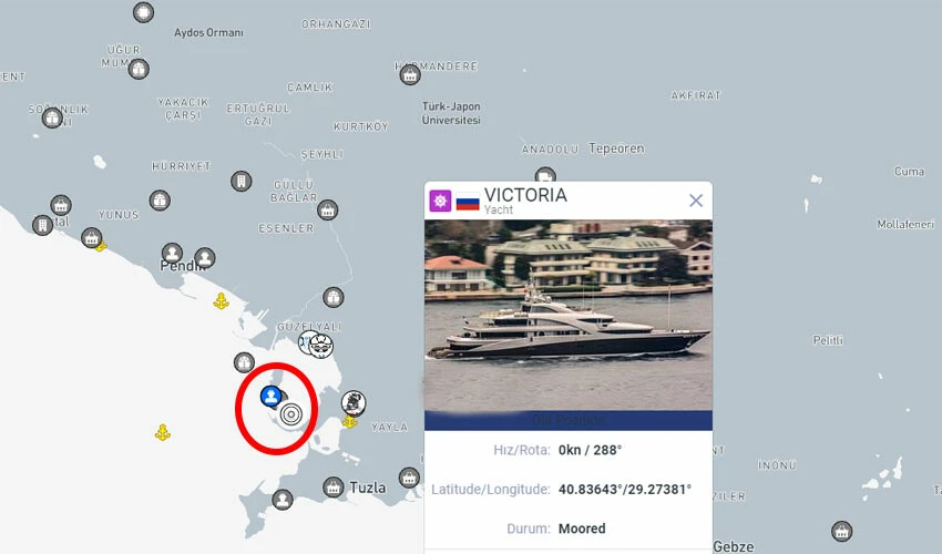 Sevgilisiyle beraber geldi! Putin'in gizli yatı İstanbul'da: İçinde yok yok