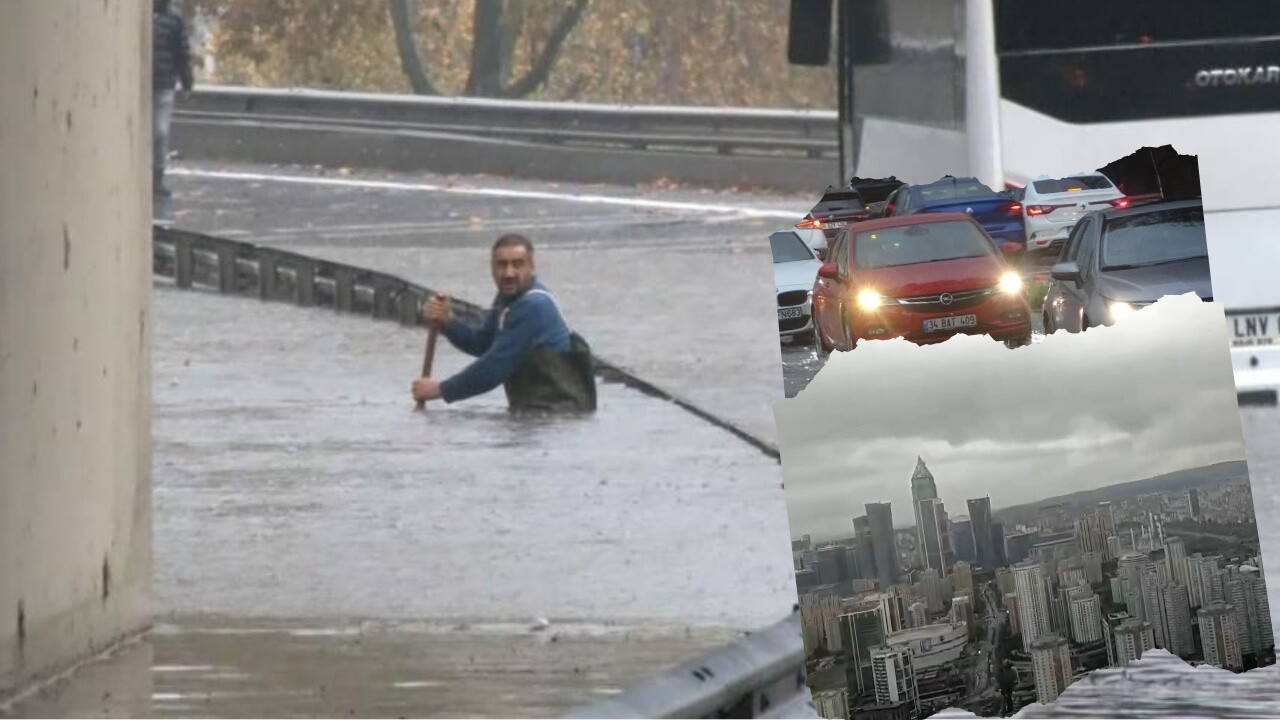 AKOM&#039;dan İstanbul için aşırı yağış uyarısı: Uzak durun ve trafiğe çıkmayın