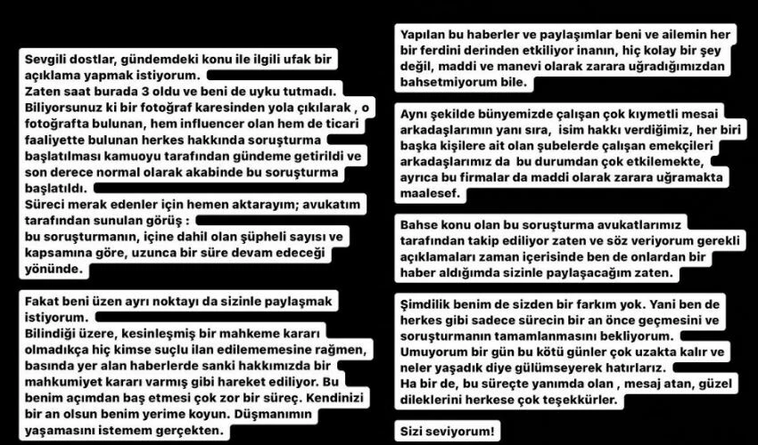 Mal varlığına el konulan Eylül Öztürk “Çalışanlarım mağdur” sözleriyle isyan etti