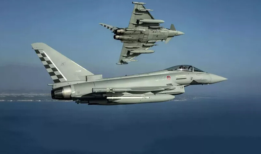 Eurofighter satmamak için bahane; Doğu Akdeniz&#039;deki sondaj