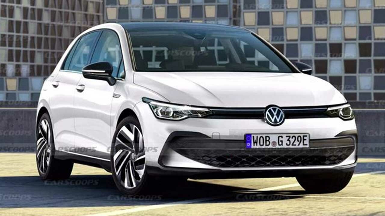 Volkswagen&#039;in Golf 2024 kanlı canlı sızdırıldı, tasarımı da belli oldu