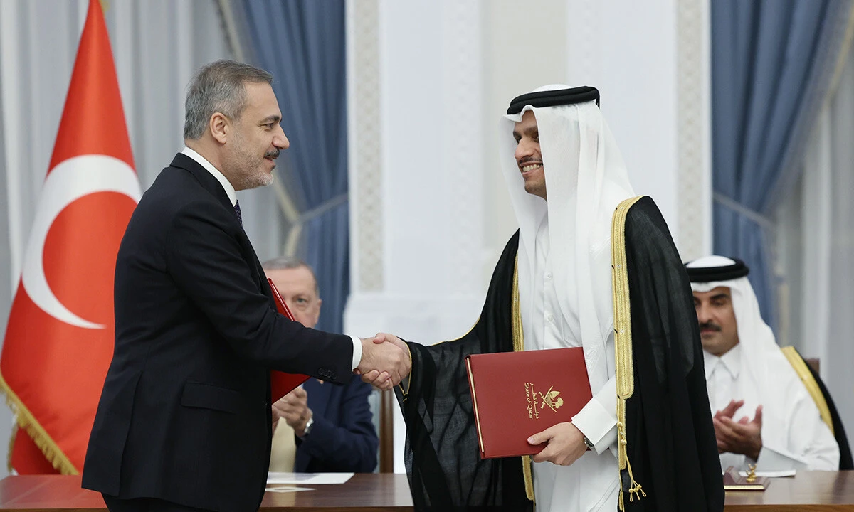 Türkiye ile Katar'dan ortak bildiri: 12 anlaşmaya imza atıldı