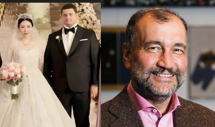 Ülker ailesine Japon gelin! Murat Ülker'in 23 yaşındaki oğlu evlendi