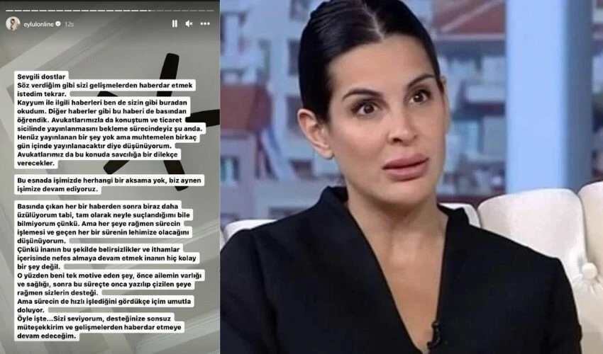 Şirketine kayyum atanan Eylül Öztürk'ten açıklama