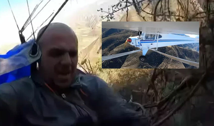 Bile bile uçağını düşüren fenomenin cezası kesildi