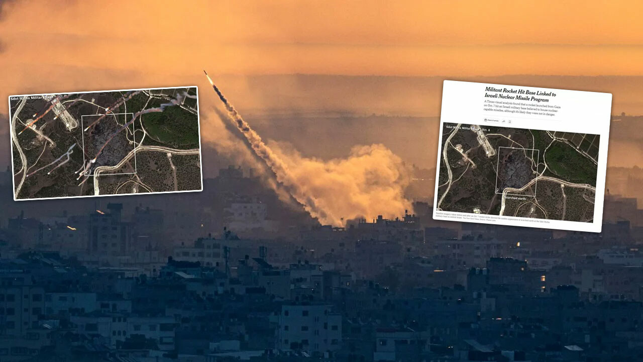 Hamas İsrail&#039;in nükleer üssünü vurdu ABD medyası detayları yazdı