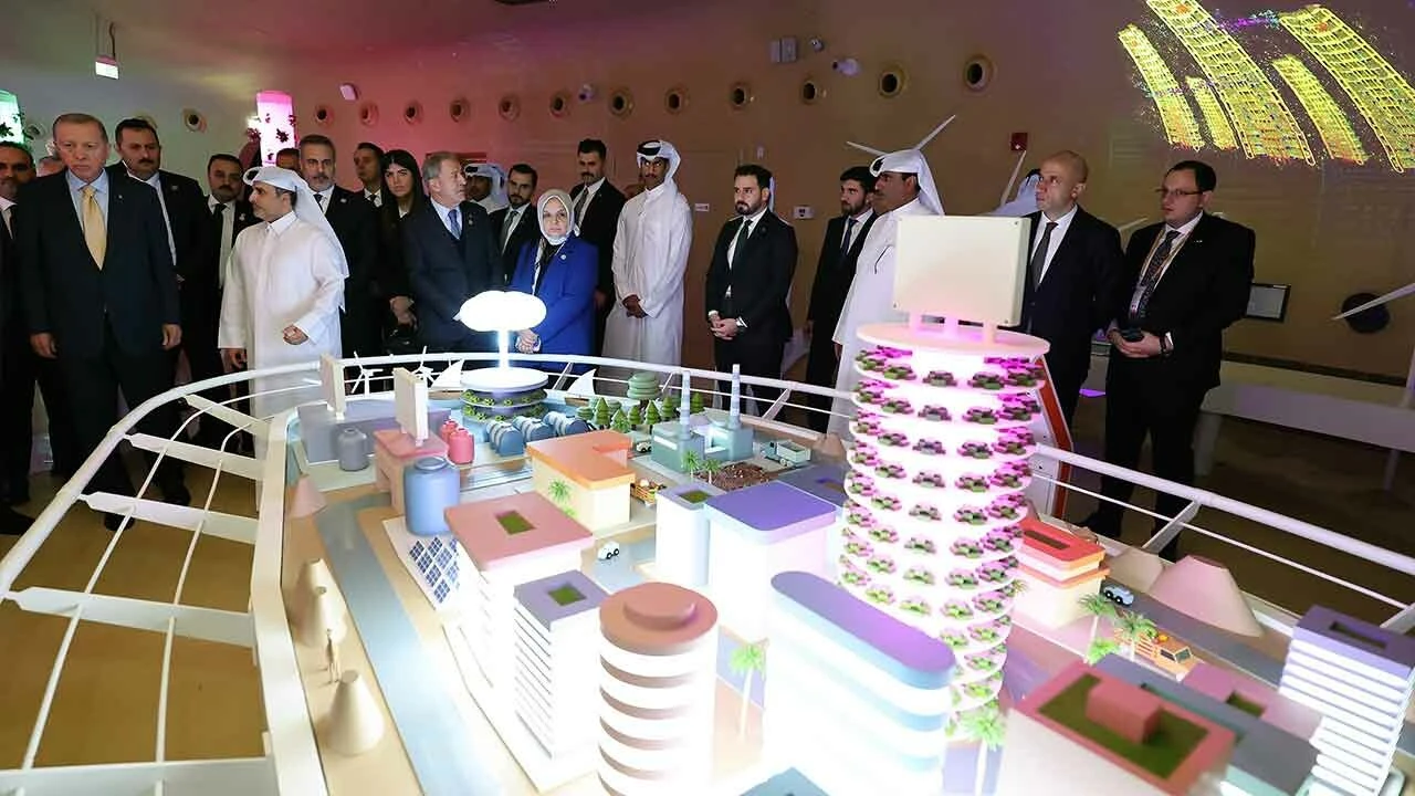 Cumhurbaşkanı Erdoğan, EXPO 2023 fuar alanını ziyaret etti