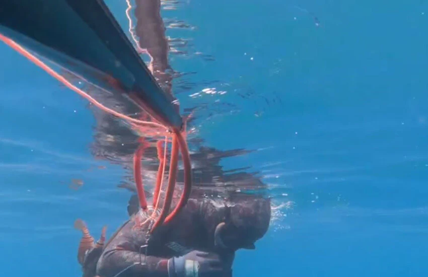 Depreme denizin içinde yakalandı, korku dolu anları anlattı