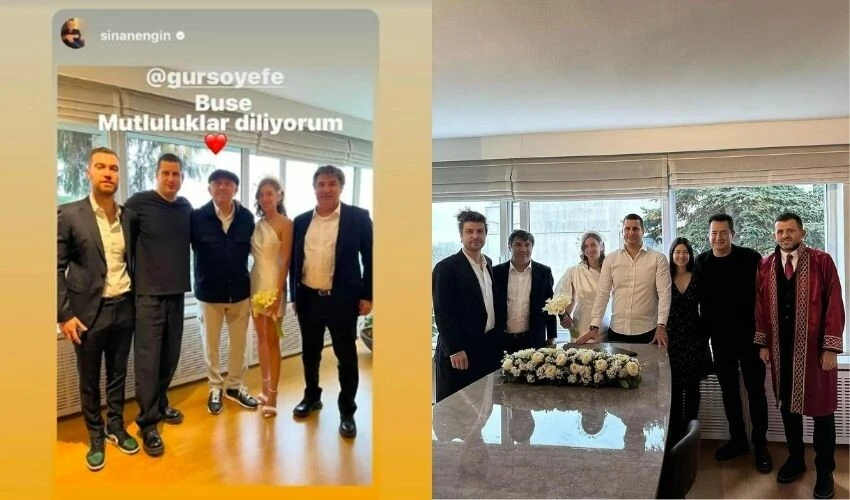 Bu sefer damat tişört giydi, Acun Ilıcalı ise takım elbise