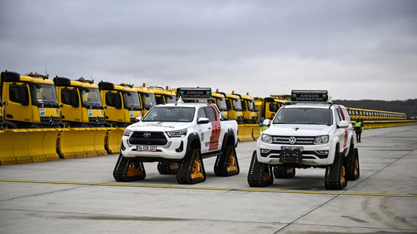 İstanbul Havalimanı kışa hazır