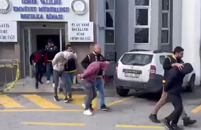 İzmir'in 'La Casa del Papel'leri yakalandı