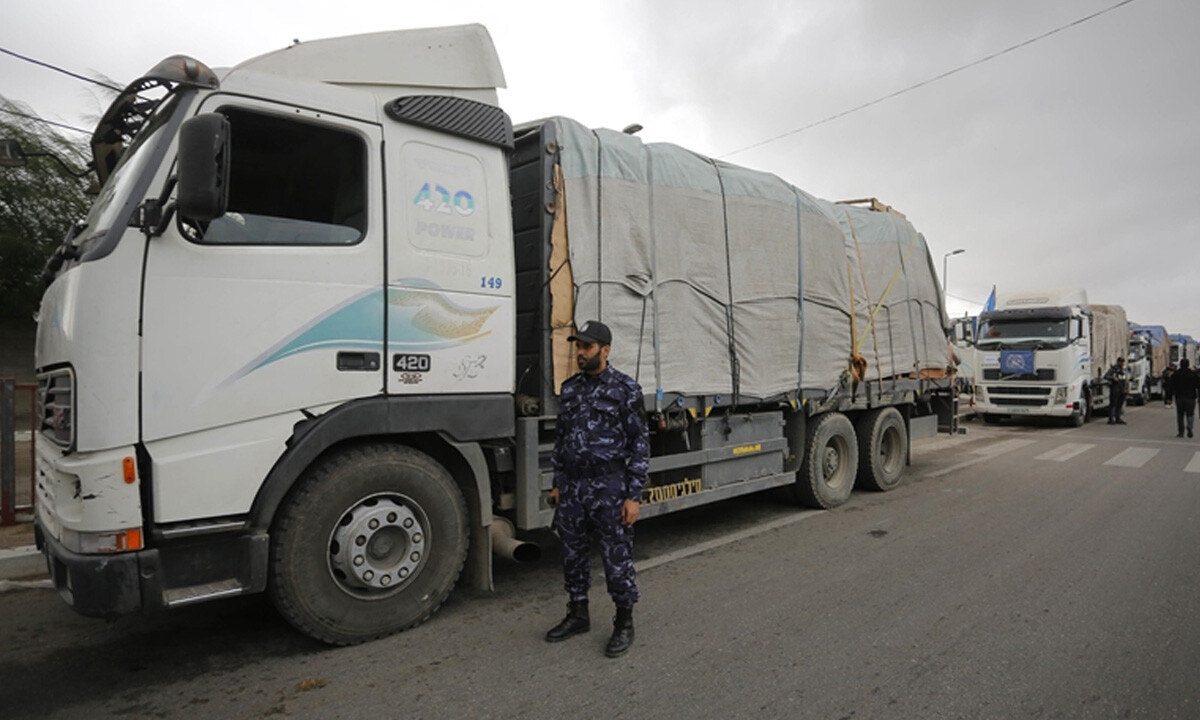 Fransa'dan Gazze'﻿ye ek 600 ton insani yardım