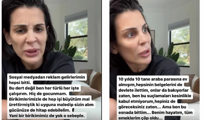 Eylül Öztürk "Bu sürede iş bakabilirim" diyerek gözyaşlarına boğuldu