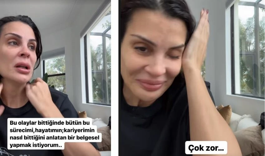 Eylül Öztürk "Bu sürede iş bakabilirim" diyerek gözyaşlarına boğuldu