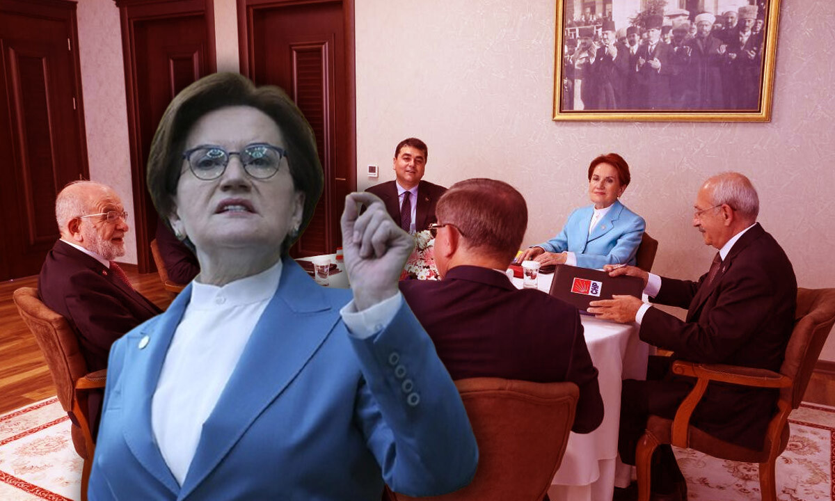 Akşener&#039;den 6&#039;lı masa itirafı: Her şeyden vazgeçtim