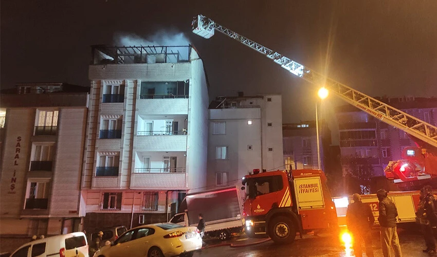 Esenyurt'ta korkutan yangın