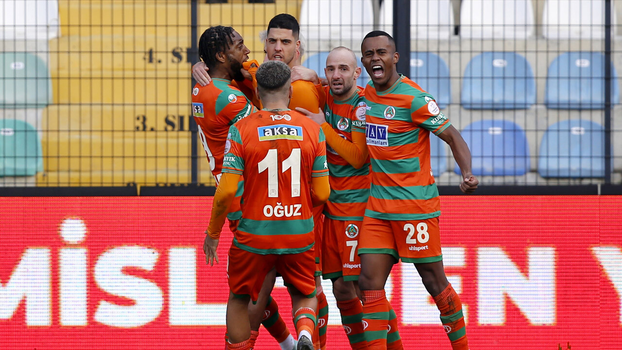 Alanyaspor tek golle güldü