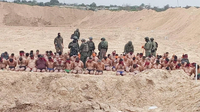 Filistinlileri ters kelepçeli, yarı çıplak, gözleri bağlı alıkoyan İsrail ordusunu skandal sözlerle savundu