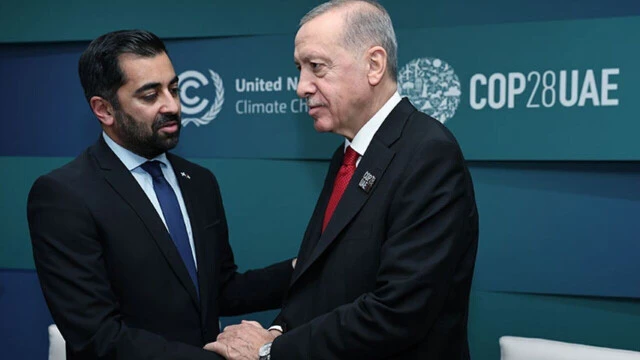 Cumhurbaşkanı Erdoğan ve İskoç lideri Hamza Yusuf'un görüşmesi İngiltere'de kriz çıkardı