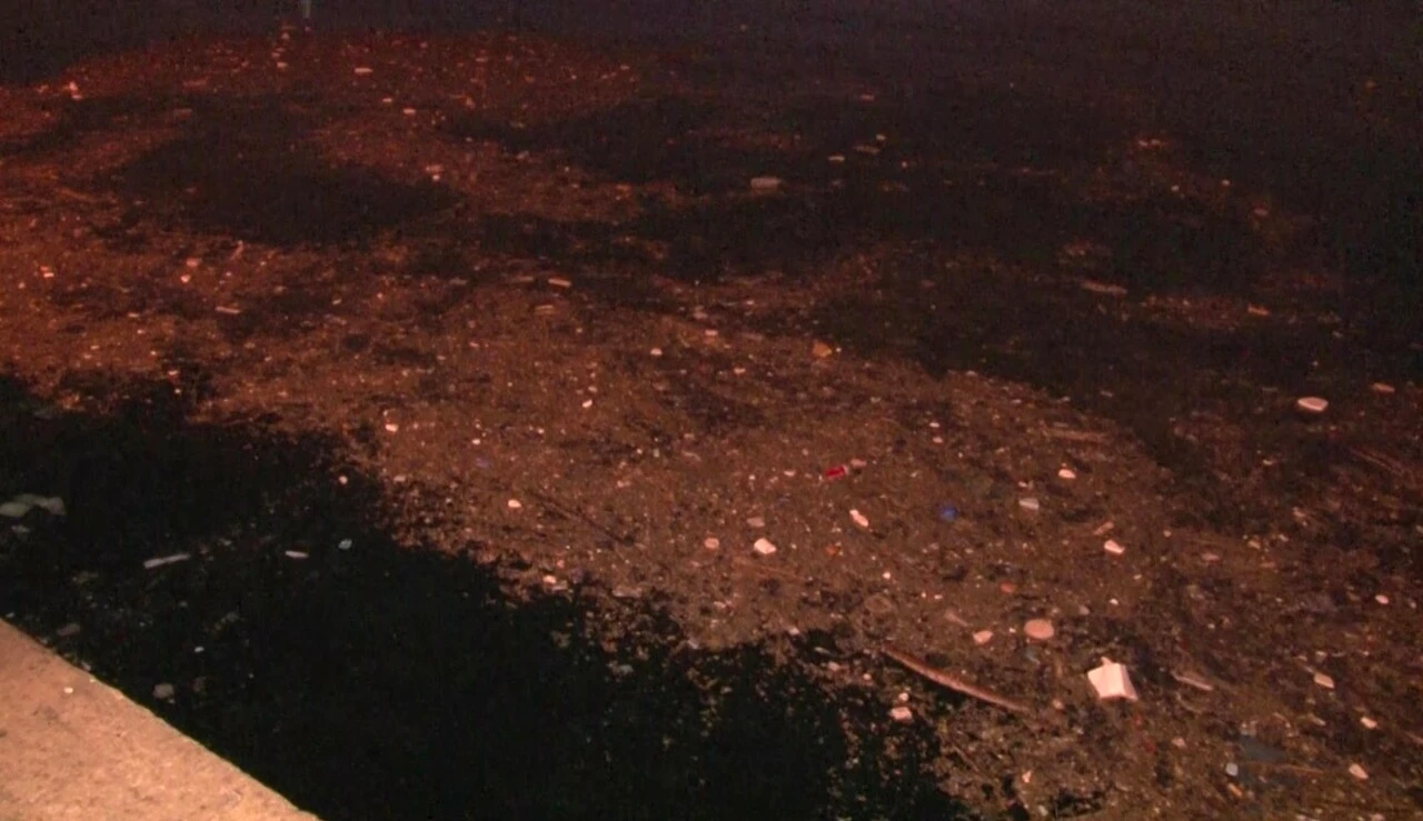 İstanbul Boğazı'ndaki kirlilik vatandaşı isyan ettirdi