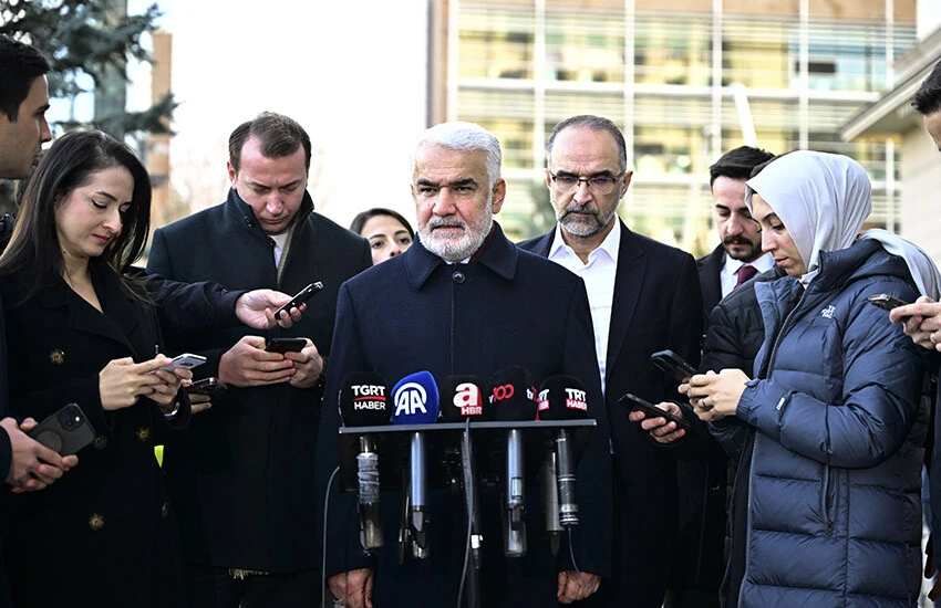 Yapıcoğlu görüşmenin ardından açıklama yaptı.