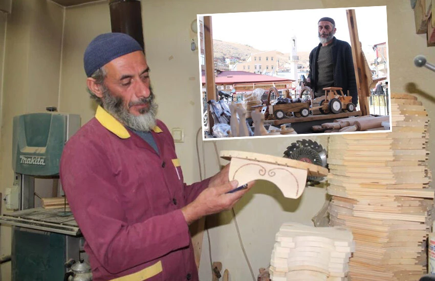 Bayburt'ta bir vatandaş emekli olup hayalini gerçekleştirdi.