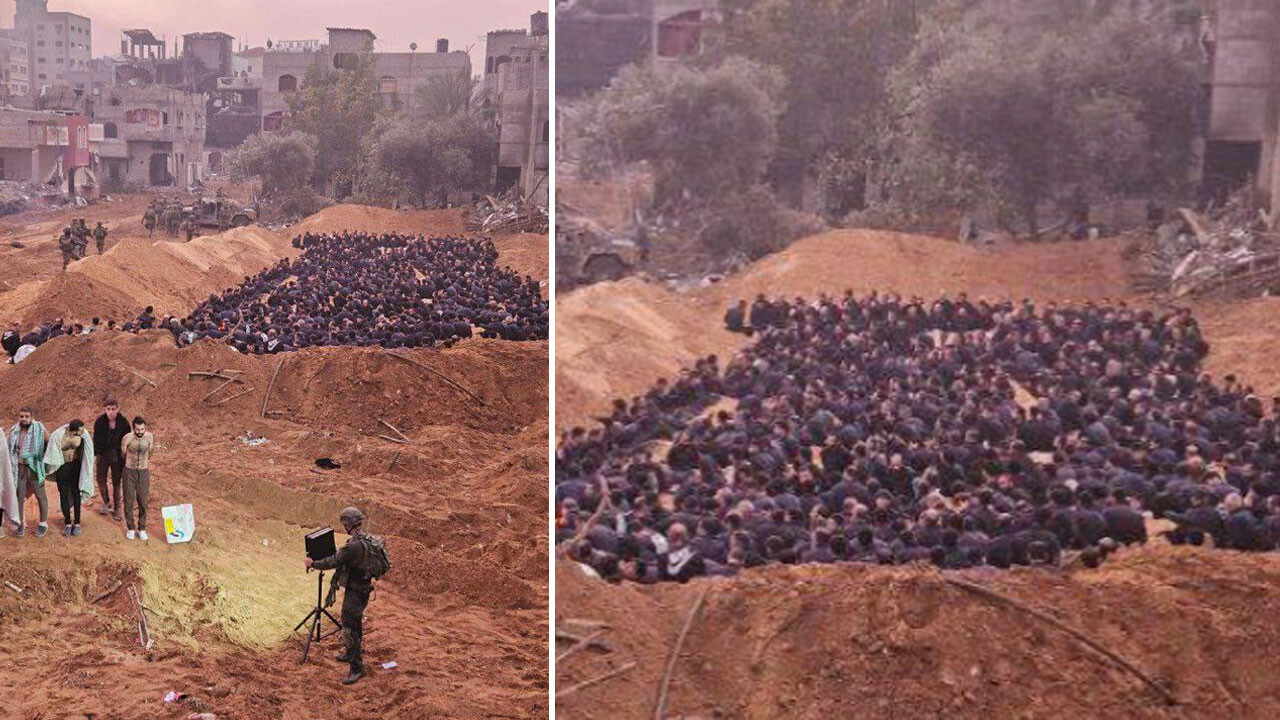 Dehşet verici! İsrail&#039;in &#039;kıyamet sonrası&#039; diyerek servis ettiği fotoğraf dünya gündemine oturdu