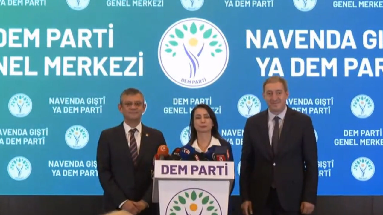 CHP lideri Özel’den DEM Parti’ye &#039;yerel seçim&#039; ziyareti: Eş Başkan diyesim geldi