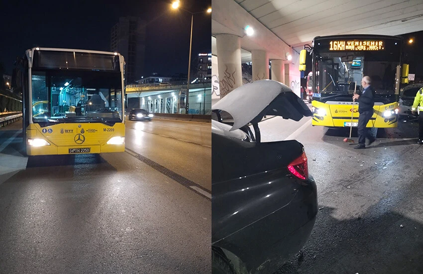 Kadıköy'de zincirleme kaza: 5 yaralı