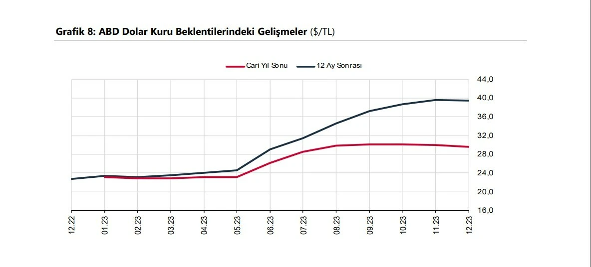 Son dakika! Yıl sonunda dolar kaç lira olacak? Merkez Bankası'ndan dolar ve enflasyon tahmini