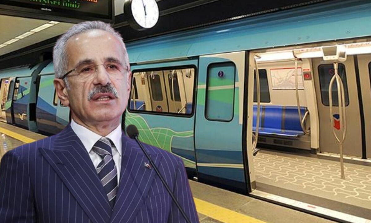 İstanbul&#039;a yeni metro hattı! Bakan Uraloğlu açılış tarihini verdi