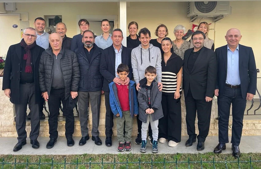 Ali Koç'tan Halil Umut Meler'e ziyaret