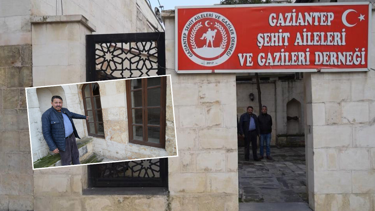 Gaziantep&#039;te vicdanları yaralayan hırsızlık olayı! Şehit Aileleri ve Gazileri Derneği soyuldu