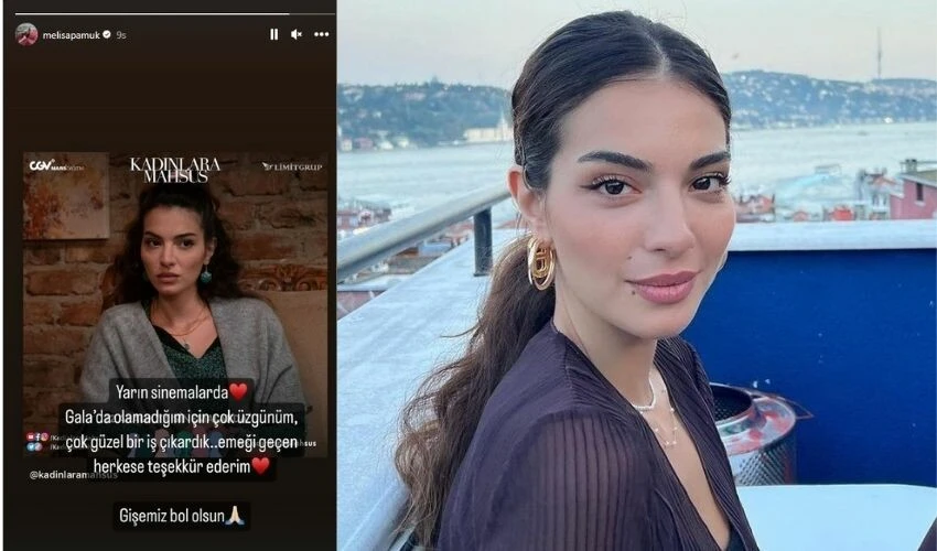 Galaya katılamayan Melisa Aslı Pamuk, Fransa’da mahsur kaldı