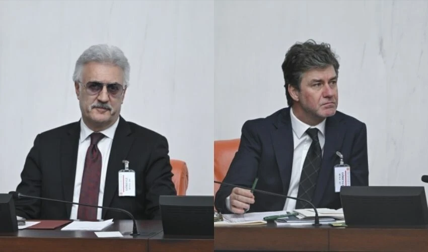Tamer Karadağlı ve Tan Sağtürk Meclis'te! İlk görüntüye yorum yağdı