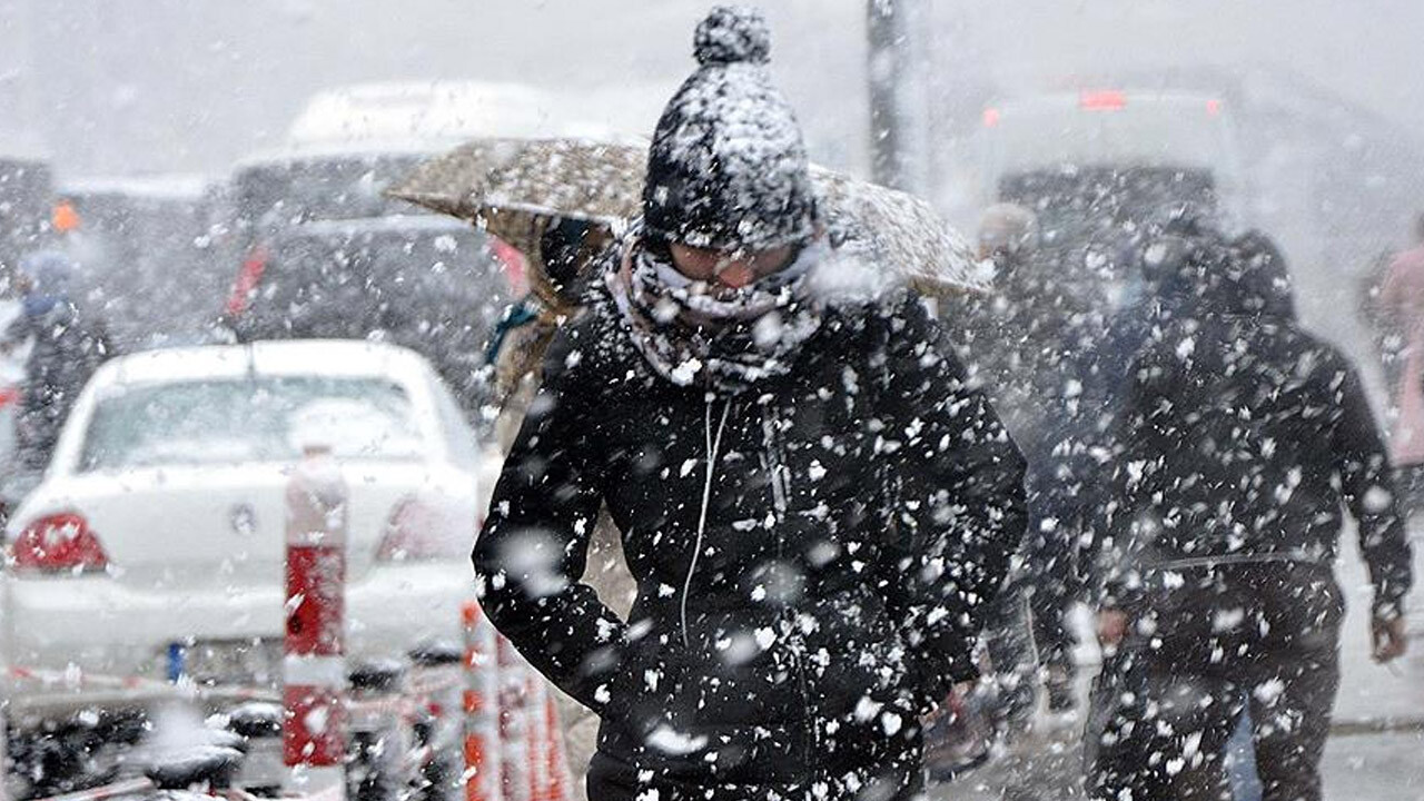 Meteoroloji saat vererek il il uyardı! Kar geliyor, dikkatli olun