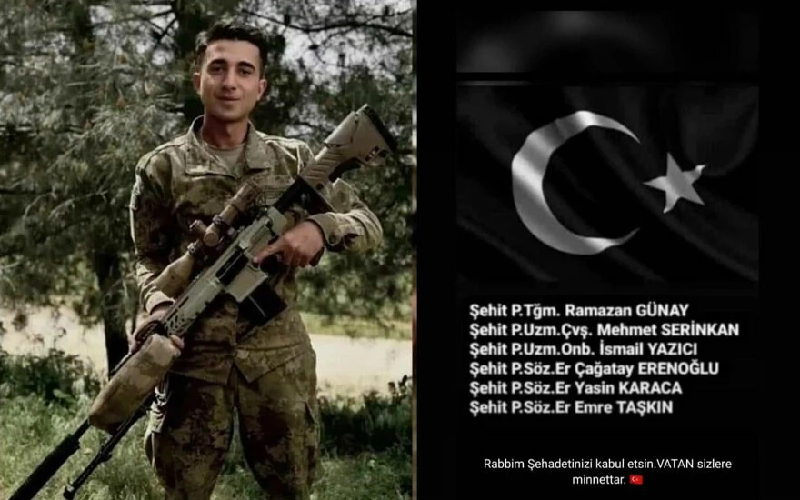 Şehit askerlerin kimlikleri belli oldu! 'Vatan size minnettar' dedi, bir gün sonra acı haberi geldi