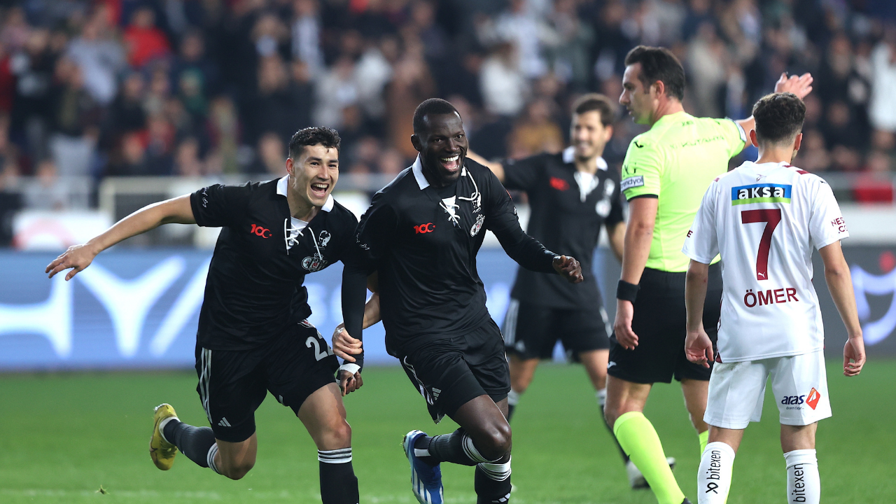 Beşiktaş kötü gidişe Hatay’da son verdi! Maç sonucu: Hatayspor 0-2 Beşiktaş