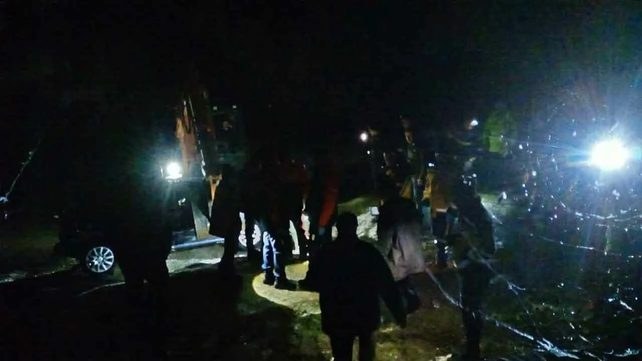 Cenazeye giderken kaybolan çift feci şekilde can verdi!