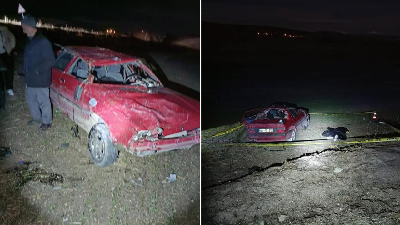 Amasya’da feci kaza: 1 ölü, 1 yaralı