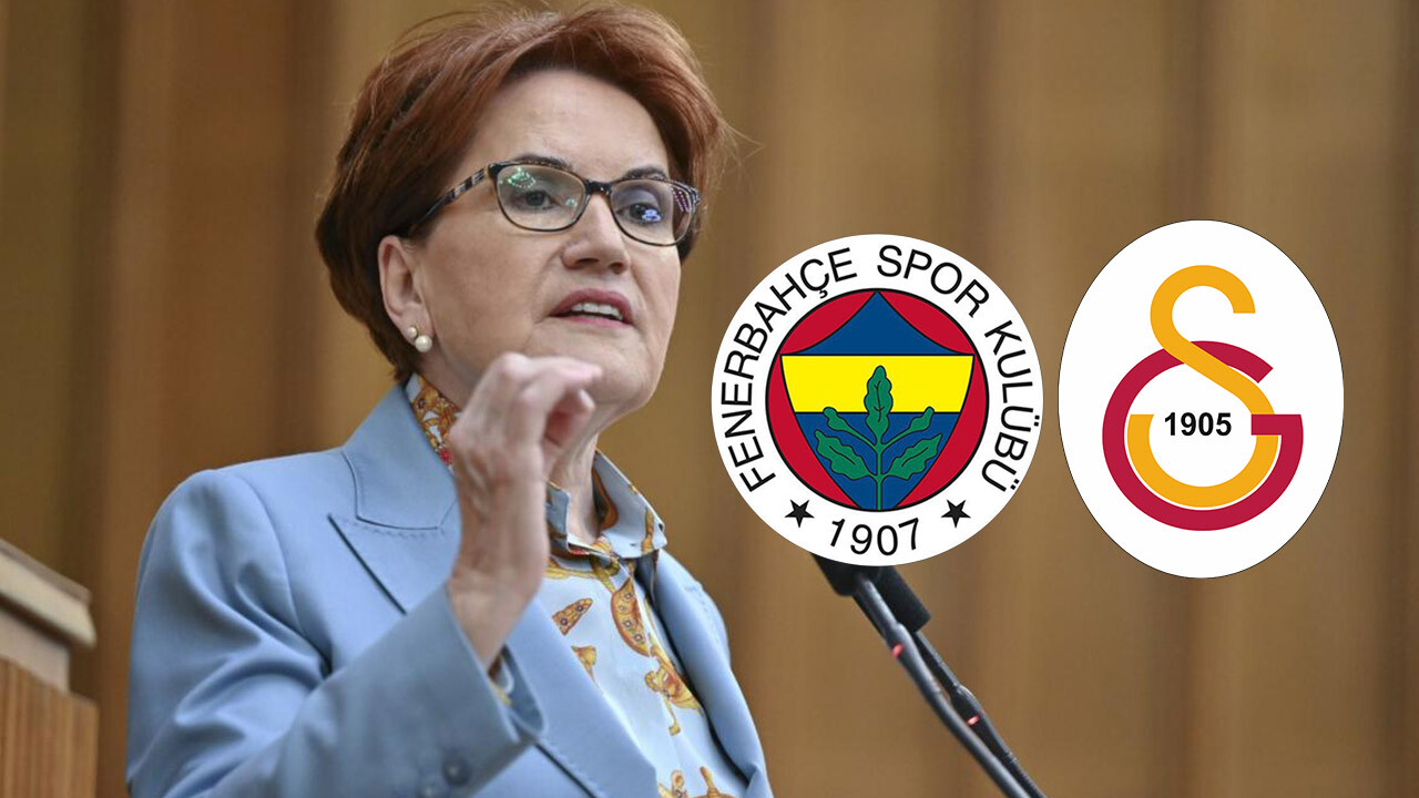 Meral Akşener&#039;den Süper Kupa önerisi: İki takımımız da şampiyon ilan edilsin