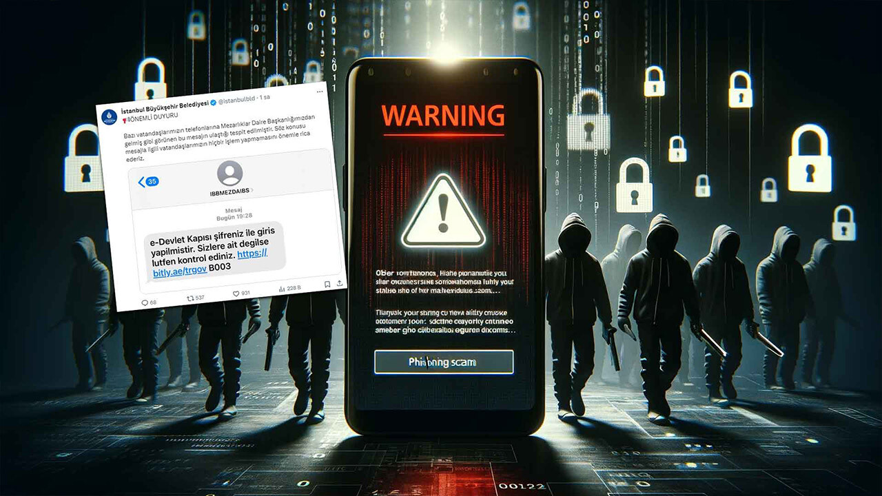 İBB uyardı: Sakın gelen mesajı açmayın! Dolandırıcılar bu sefer de &#039;mezara&#039; dadandı