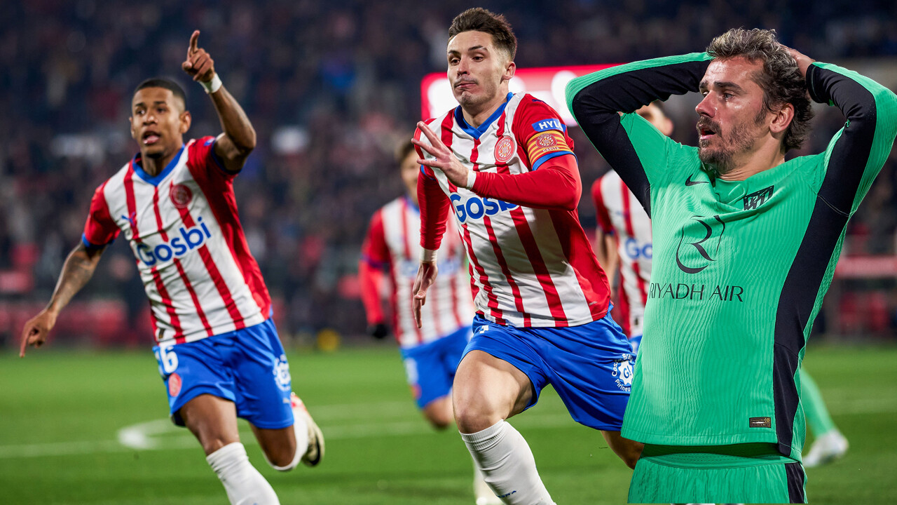 7 gollü müthiş maçta Girona, Atletico Madrid&#039;i devirdi