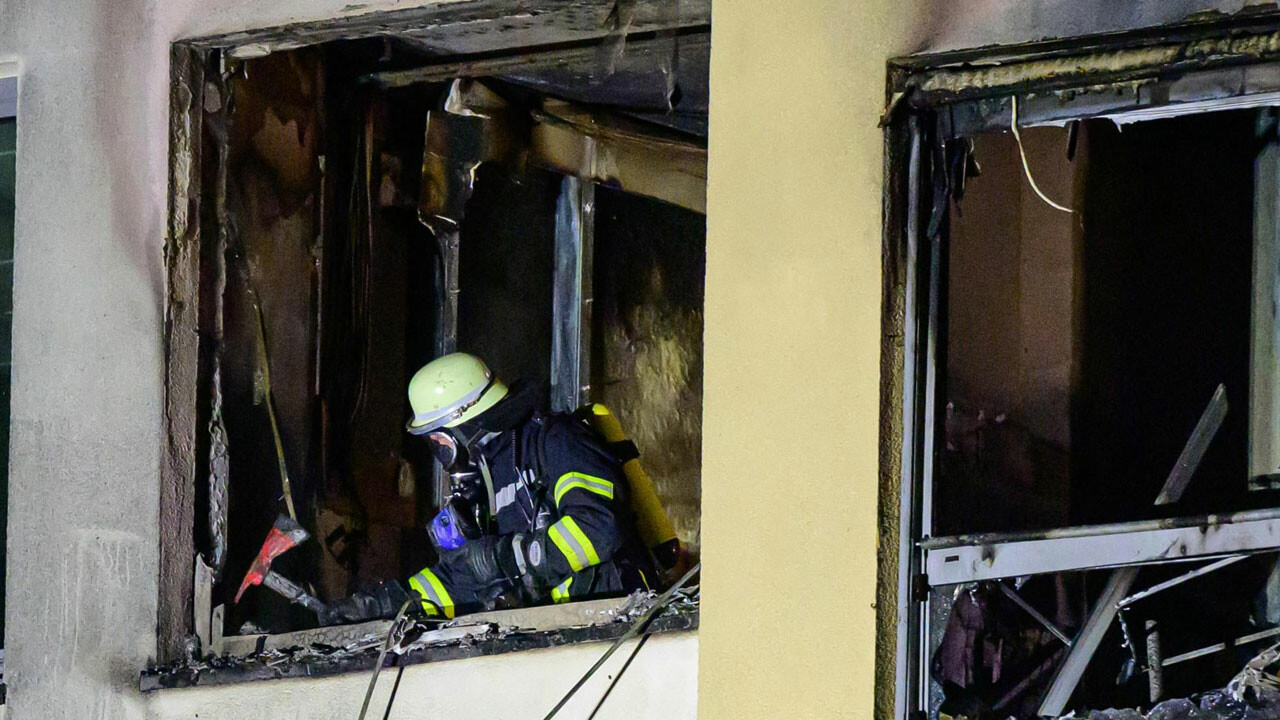 Almanya’da hastanede yangın: Çok sayıda ölü var