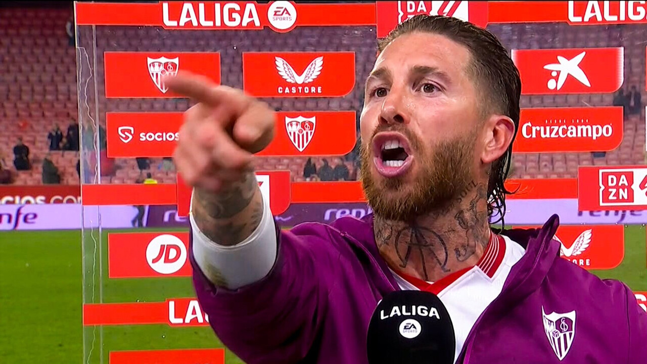 Sergio Ramos taraftarla kavga etti! Çılgına döndüren sözler