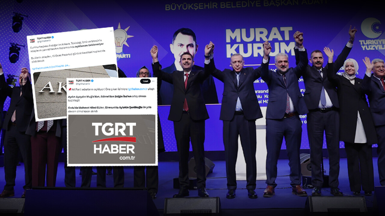 Habercilik farkı! Türkiye, AK Parti&#039;nin aday tanıtım sürecinin detaylarını &quot;tgrthaber.com.tr&quot;den öğrendi