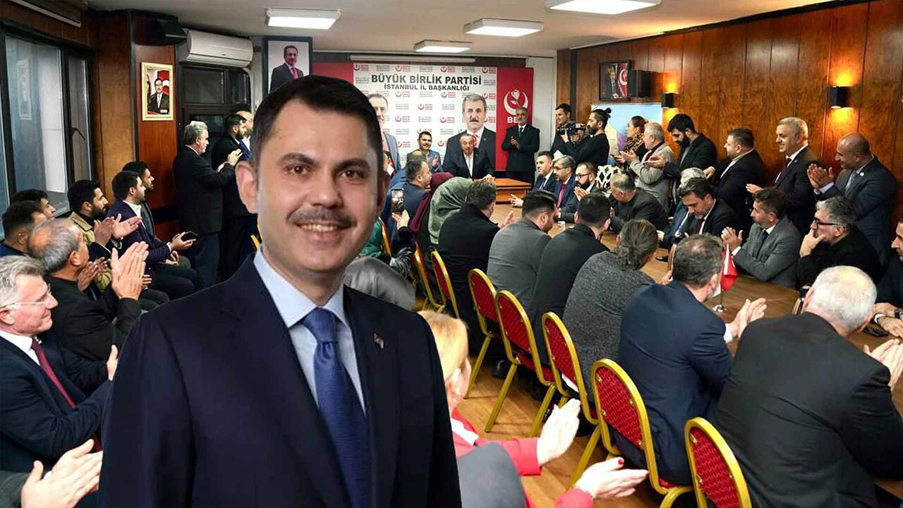 BBP&#039;yi ziyaret eden Murat Kurum&#039;dan dikkat çeken mesaj: Birlikte çalışacağız