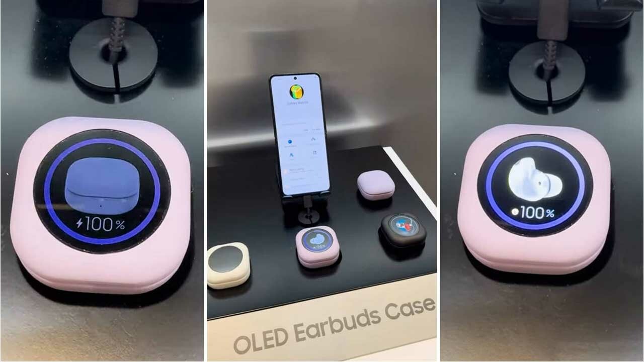 CES 2024: Samsung, Galaxy Buds için OLED ekranlı kutu tanıttı